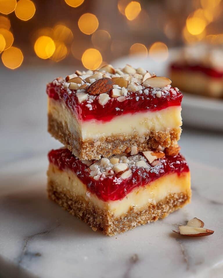 Christmas Cheesecake Bars Recipe