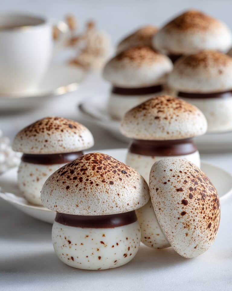 Meringue Mushrooms Recipe