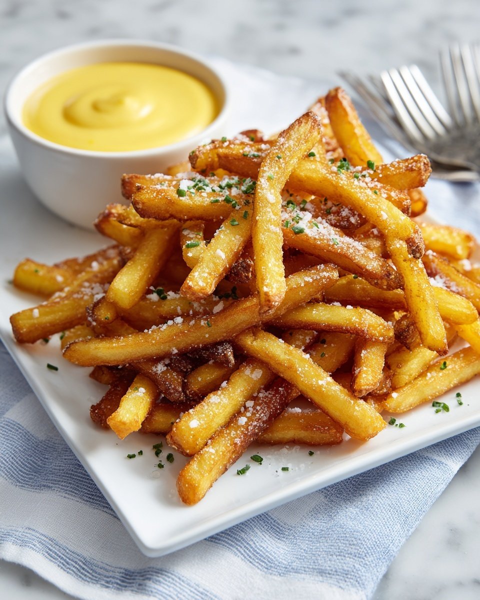 Copycat Taco Bell Nacho Fries Recipe - Recipe Image — Copycat Taco Bell Nacho Fries, Taco Bell Nacho Fries, homemade Nacho Fries, crispy fries with nacho cheese, easy Nacho Fries recipe