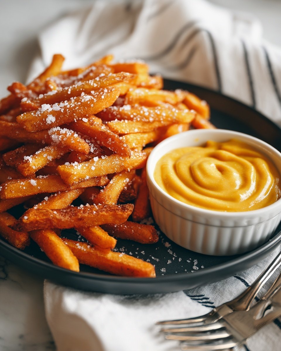 Copycat Taco Bell Nacho Fries Recipe - Recipe Image — Copycat Taco Bell Nacho Fries, Taco Bell Nacho Fries, homemade Nacho Fries, crispy fries with nacho cheese, easy Nacho Fries recipe