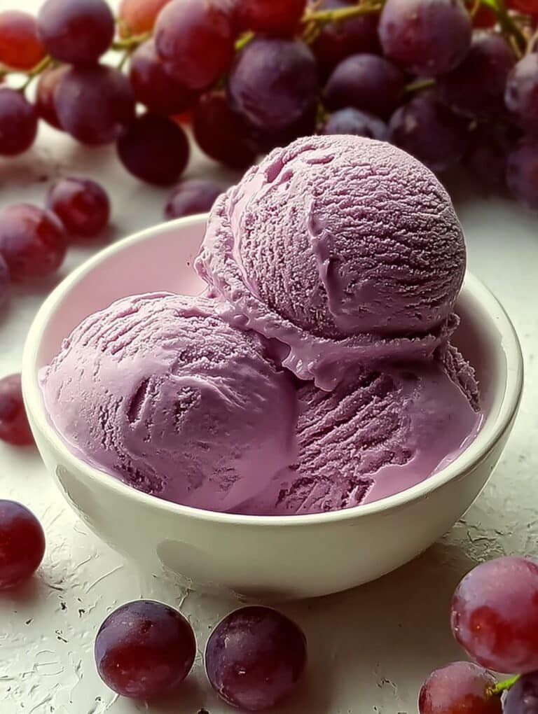 Grape Juice Ice Cream – A Refreshing and Fruity Treat Recipe