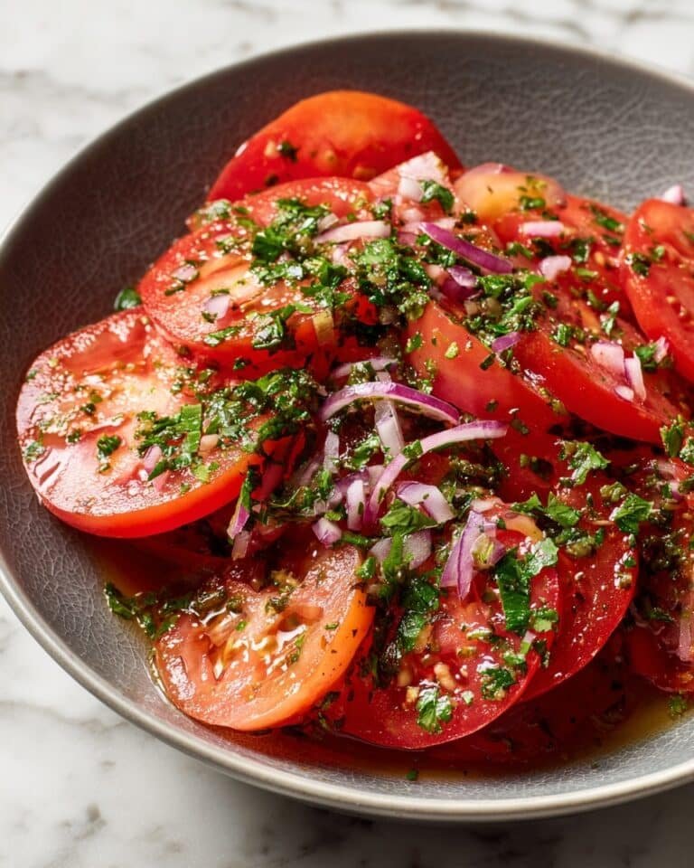 Marinated Tomato Salad Recipe