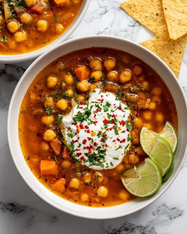 White Chickpea Chili (Vegan Twist on a Classic) Recipe