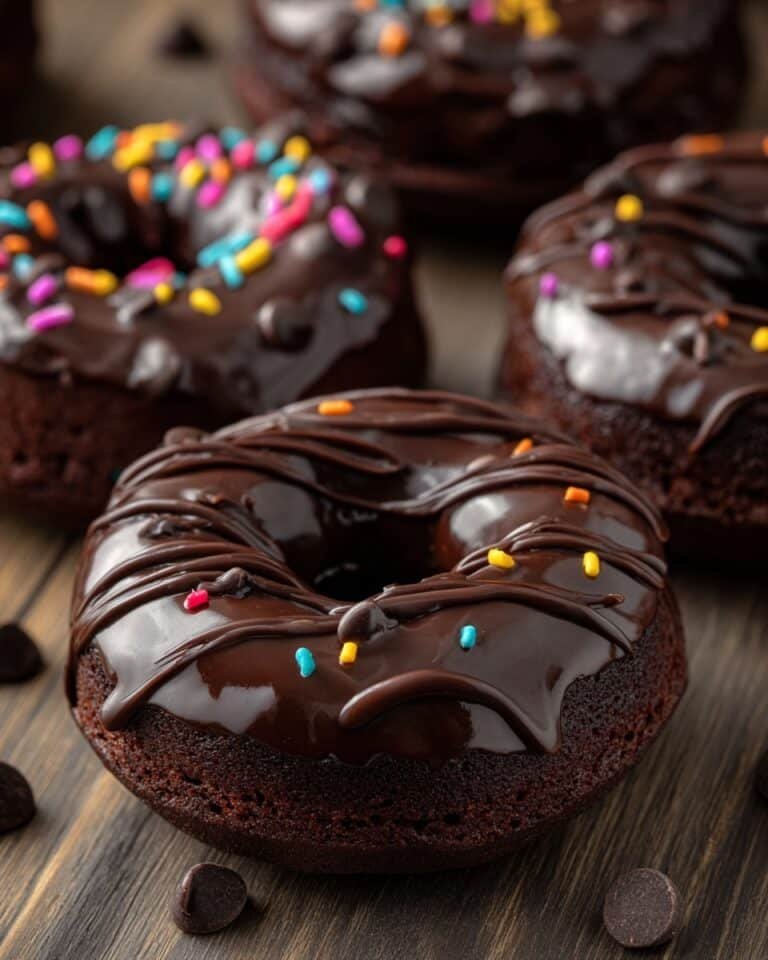 Protein Donuts: Soft & Fluffy Chocolate Peanut Butter Delight Recipe