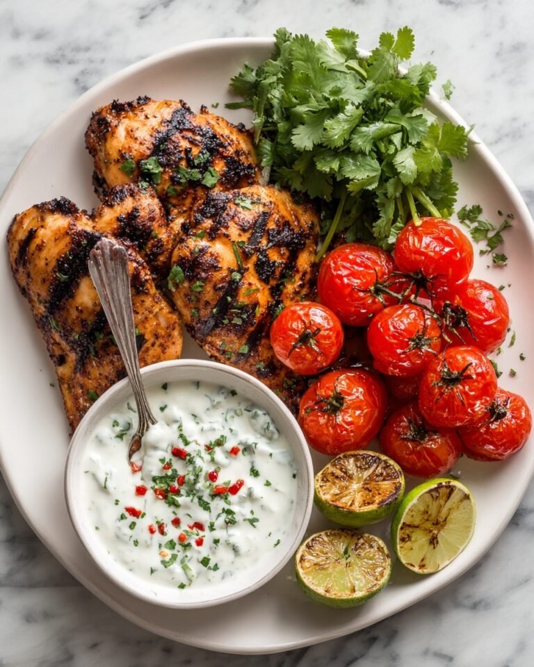 Juicy Middle Eastern Grilled Chicken with Toum and Sumac Recipe