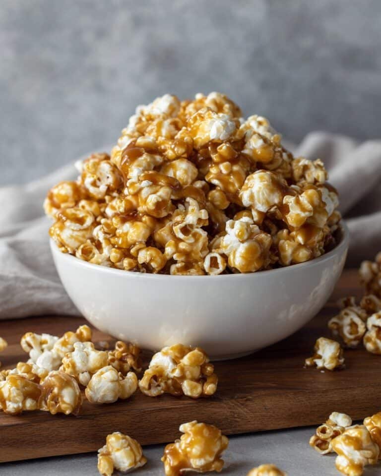 Delicious Caramel Popcorn Without Corn Syrup Recipe