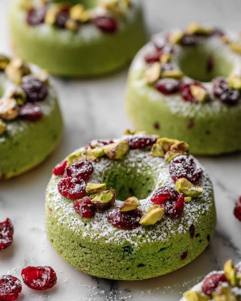 Pistachio Cranberry Wreath Cookies Recipe