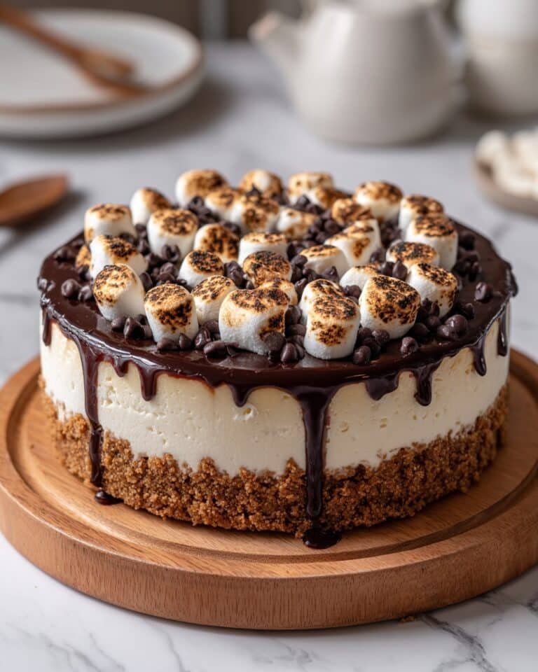 Decadent S’mores Cheesecake Recipe