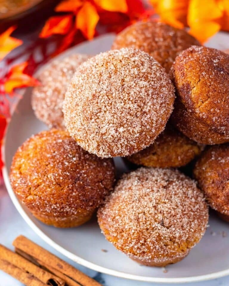 Donut Pumpkin Muffins Recipe