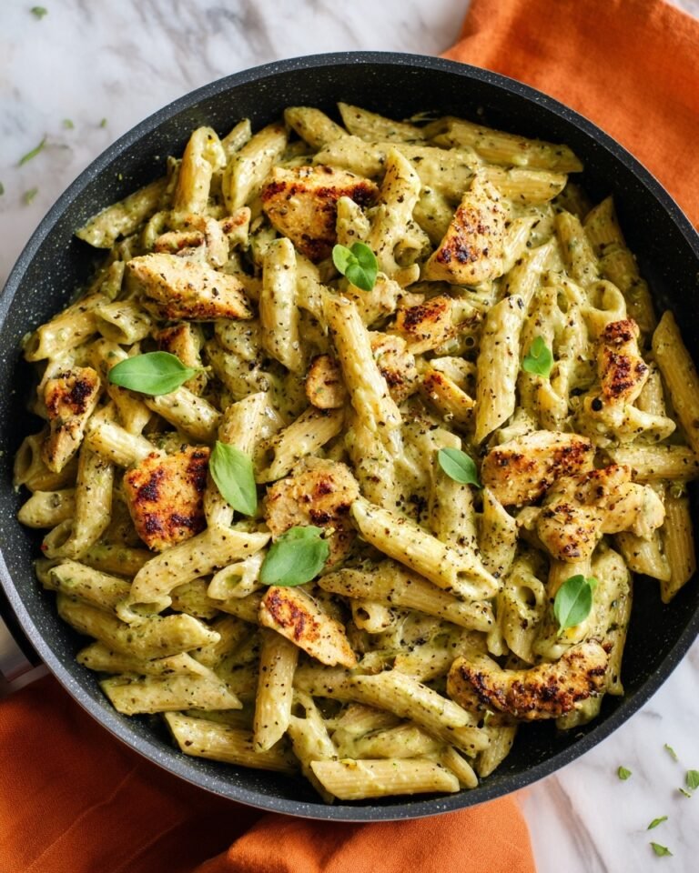 Creamy Chicken Pesto Pasta Recipe