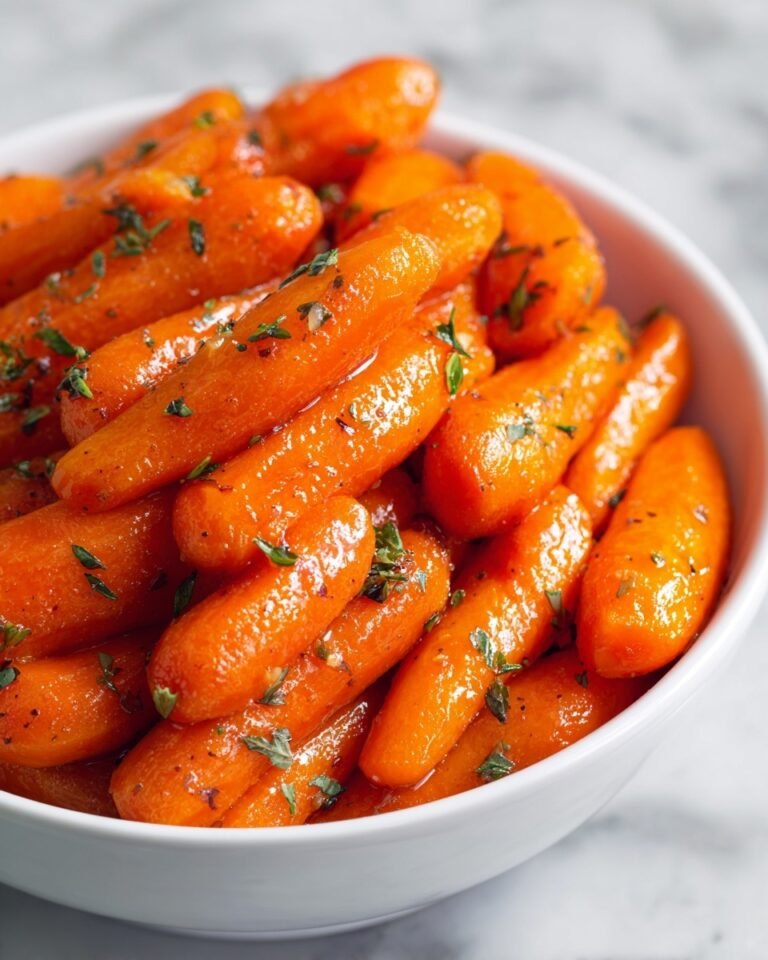 Garlic Butter Roasted Carrots Recipe