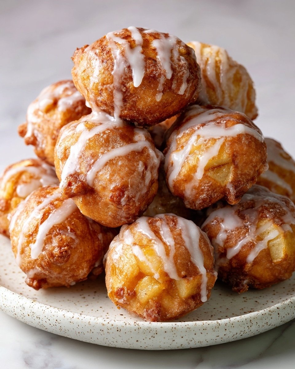 Delicious Soft Cinnamon Apple Fritters with Vanilla Glaze Recipe - Recipe Image — Delicious Soft Cinnamon Apple Fritters with Vanilla Glaze, cinnamon apple fritters, homemade apple fritters, easy apple fritters recipe, apple fritters with vanilla glaze