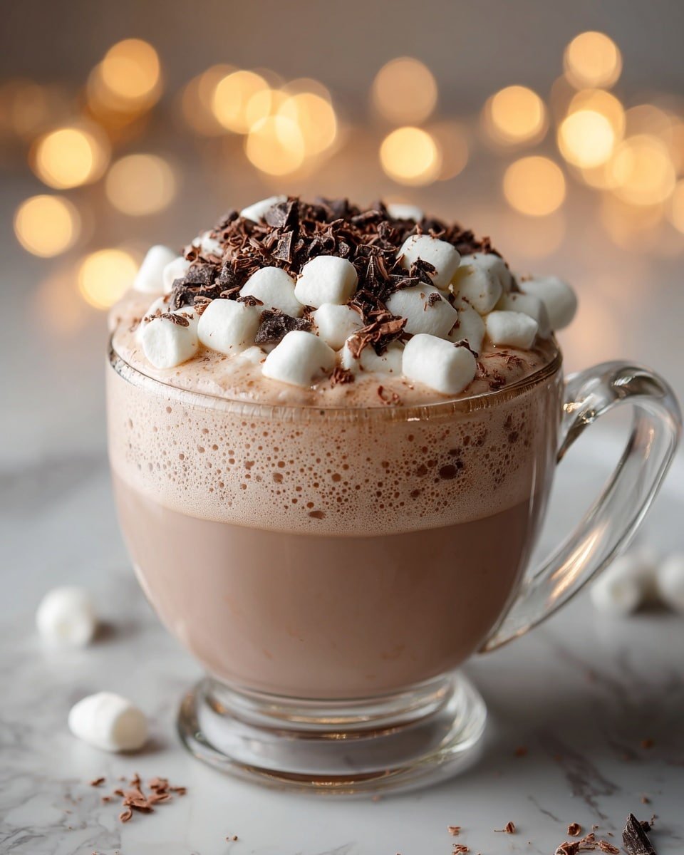 Creamy White Hot Chocolate with Whipped Topping and Optional Garnishes Recipe - Recipe Image — Creamy White Hot Chocolate, White Hot Chocolate with Whipped Topping, How to Make White Hot Chocolate, Best White Hot Chocolate, Cozy Hot Chocolate Drinks