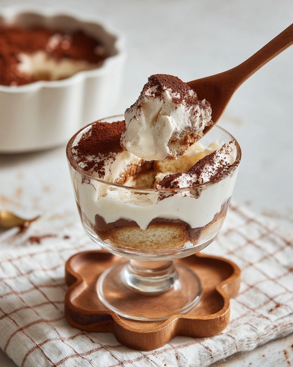 Banana Pudding Tiramisu Recipe - Recipe Image — Banana Pudding Tiramisu, banana pudding dessert, coffee-infused tiramisu, easy banana pudding recipe, no-bake dessert with bananas