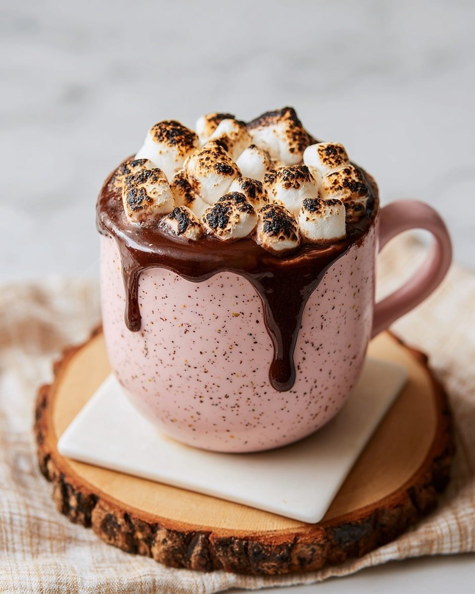 Earl Grey Hot Chocolate Recipe - Recipe Image — Earl Grey Hot Chocolate, Earl Grey Hot Chocolate recipe, cozy hot chocolate, bergamot hot chocolate, comforting winter drinks