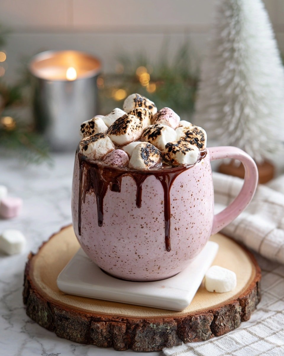 Earl Grey Hot Chocolate Recipe - Recipe Image — Earl Grey Hot Chocolate, Earl Grey Hot Chocolate recipe, cozy hot chocolate, bergamot hot chocolate, comforting winter drinks