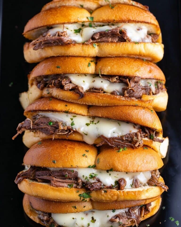 Slow Cooker French Dip Sandwich Recipe