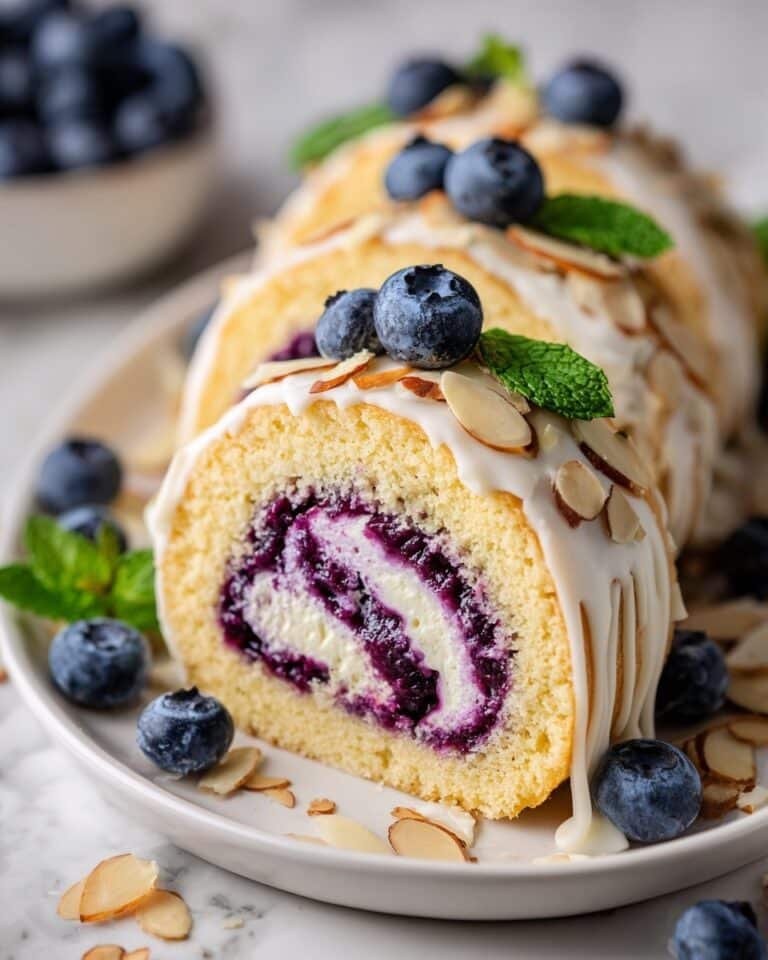 Blueberry Cheesecake Rolls Recipe