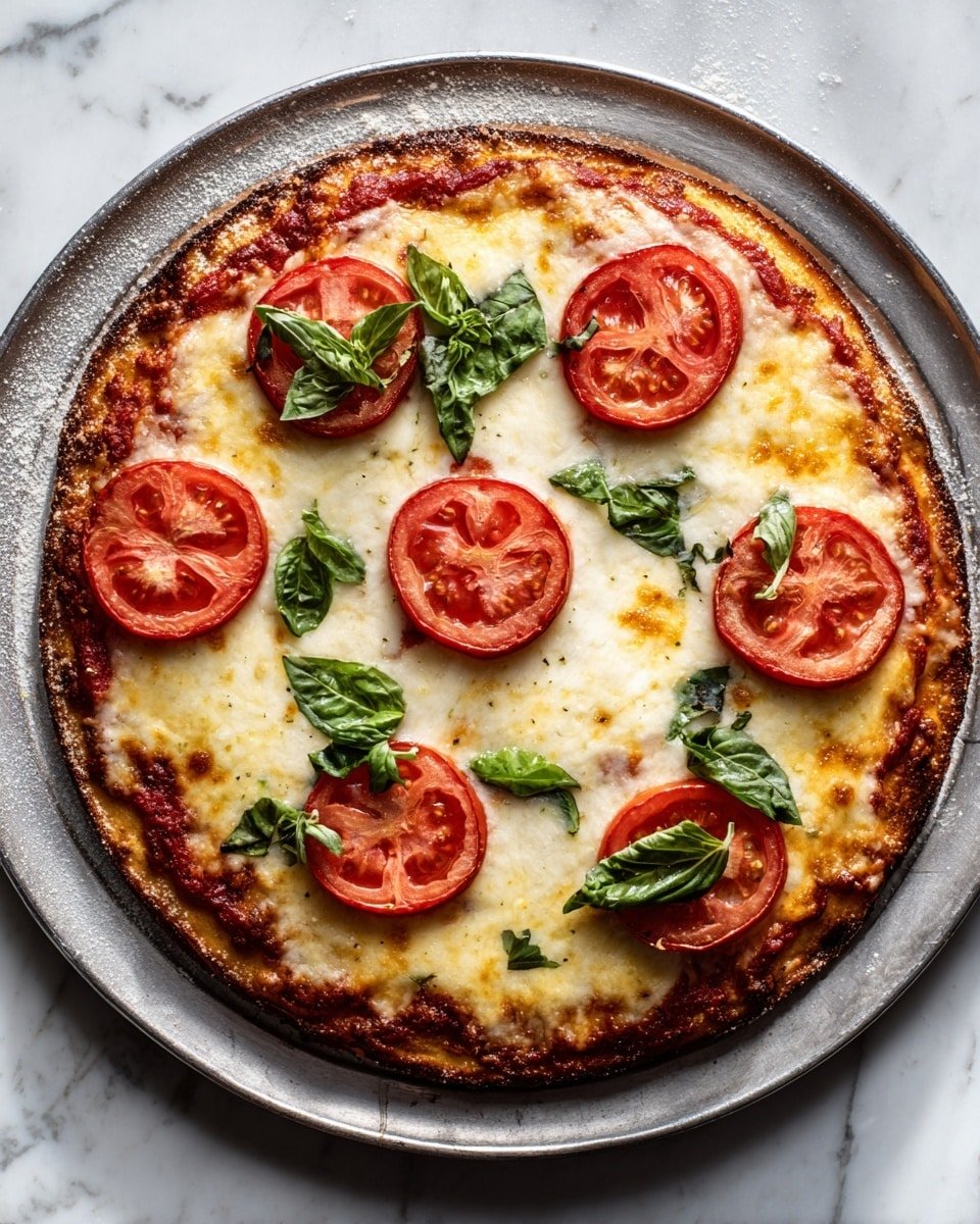 Homemade Margherita Pizza with Tomato and Basil Recipe - Recipe Image — Homemade Margherita Pizza with Tomato and Basil, Margherita pizza recipe, homemade pizza with basil, easy Margherita pizza, classic Italian pizza recipe