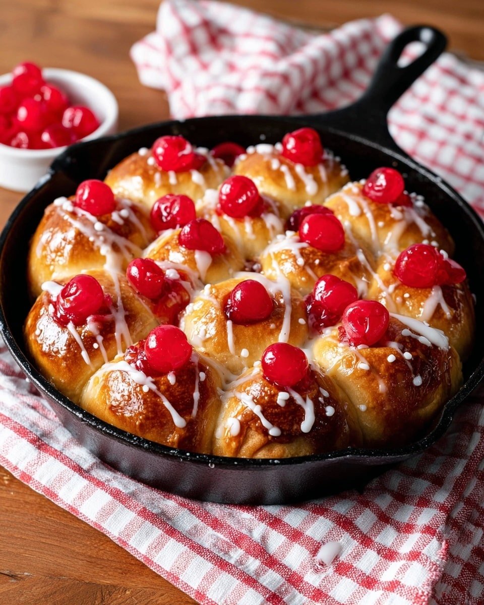 Cherry Pie Cinnamon Bake Recipe - Recipe Image — Cherry Pie Cinnamon Bake, Cherry Pie Cinnamon Bake recipe, cozy cherry dessert, cinnamon cherry dessert, easy fruit crumble bake