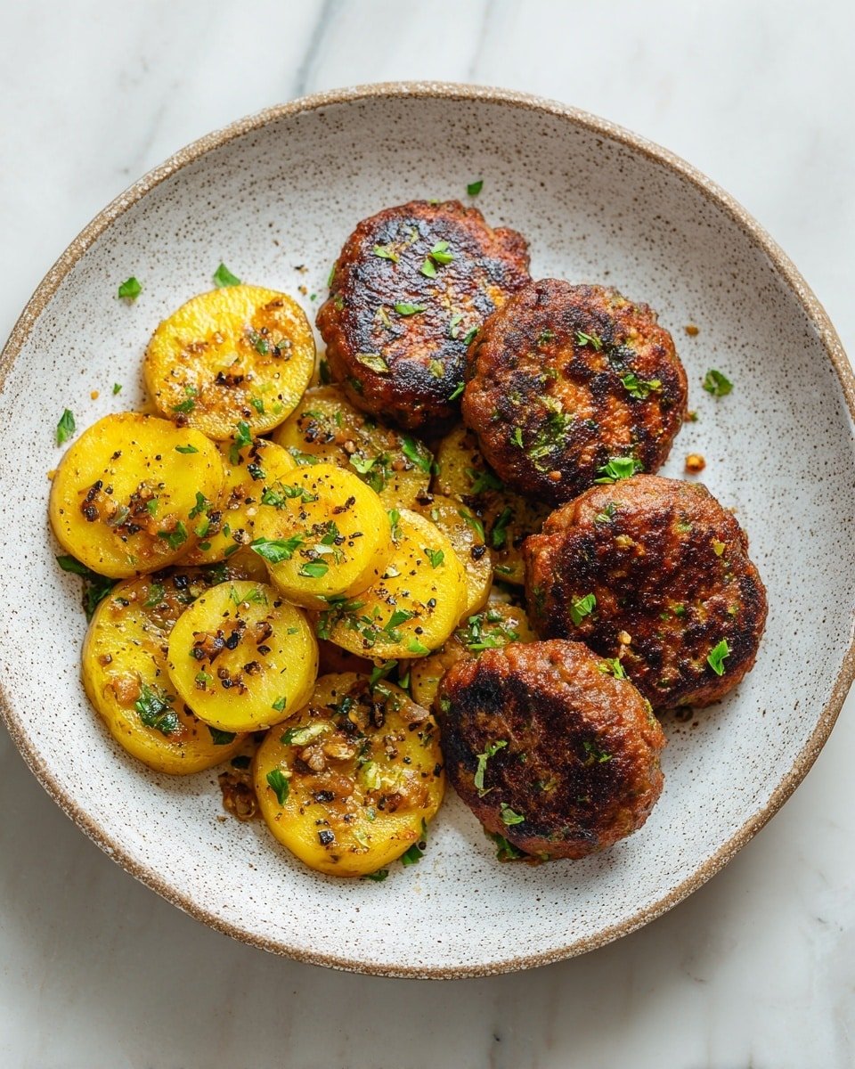 Authentic German Frikadellen Recipe (German Hamburgers) Recipe - Recipe Image — German Frikadellen, German Hamburgers, authentic German meat patties, traditional German meatball recipe, easy German Frikadellen