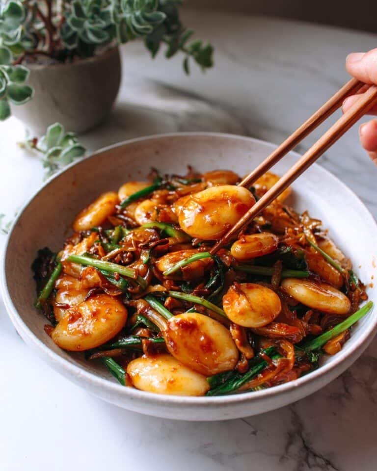 Stir-Fried Shanghai Rice Cakes (Chao Nian Gao) Recipe