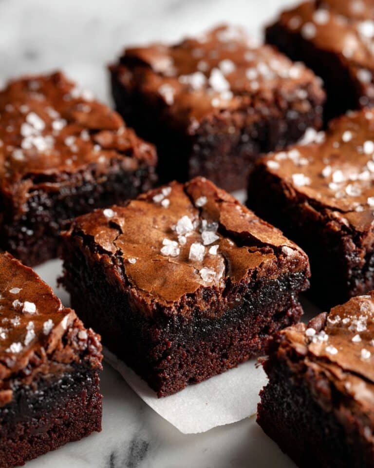 Fudgy Salted Caramel Brownies Recipe
