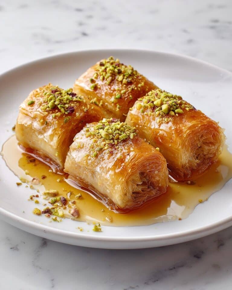 Greek Kataifi (Shredded Phyllo Pastry with Nuts and Syrup) Recipe