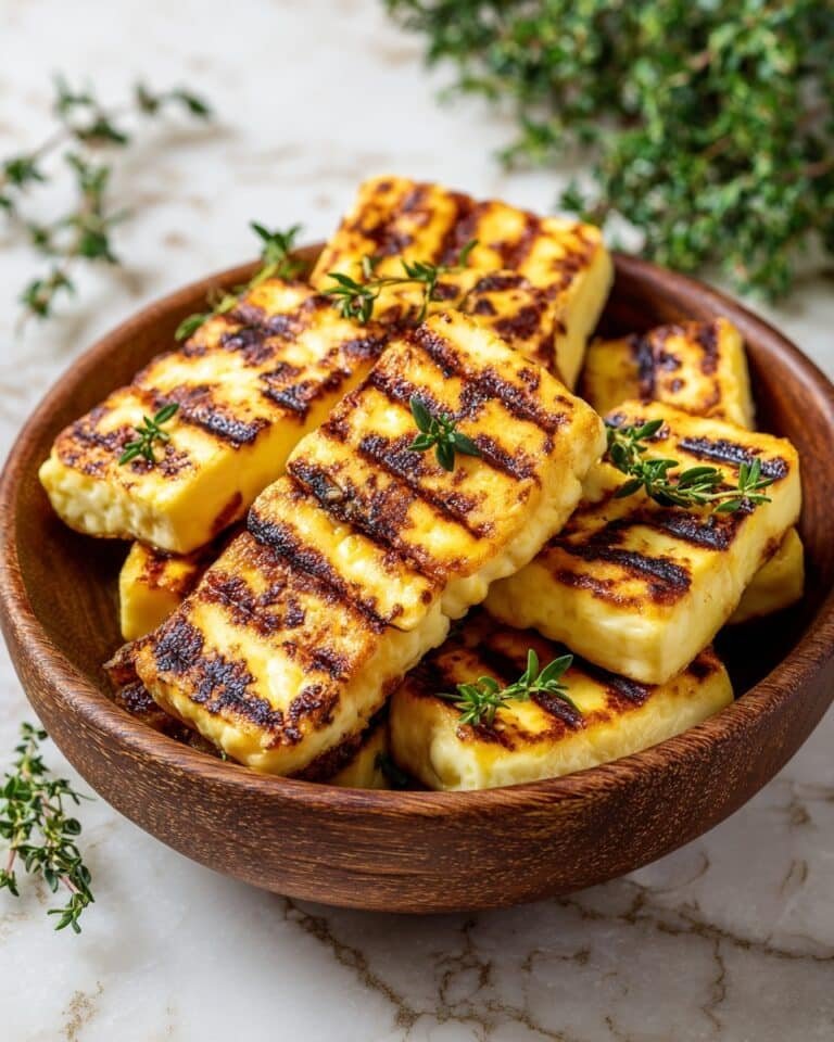 Halloumi with Honey and Thyme Recipe