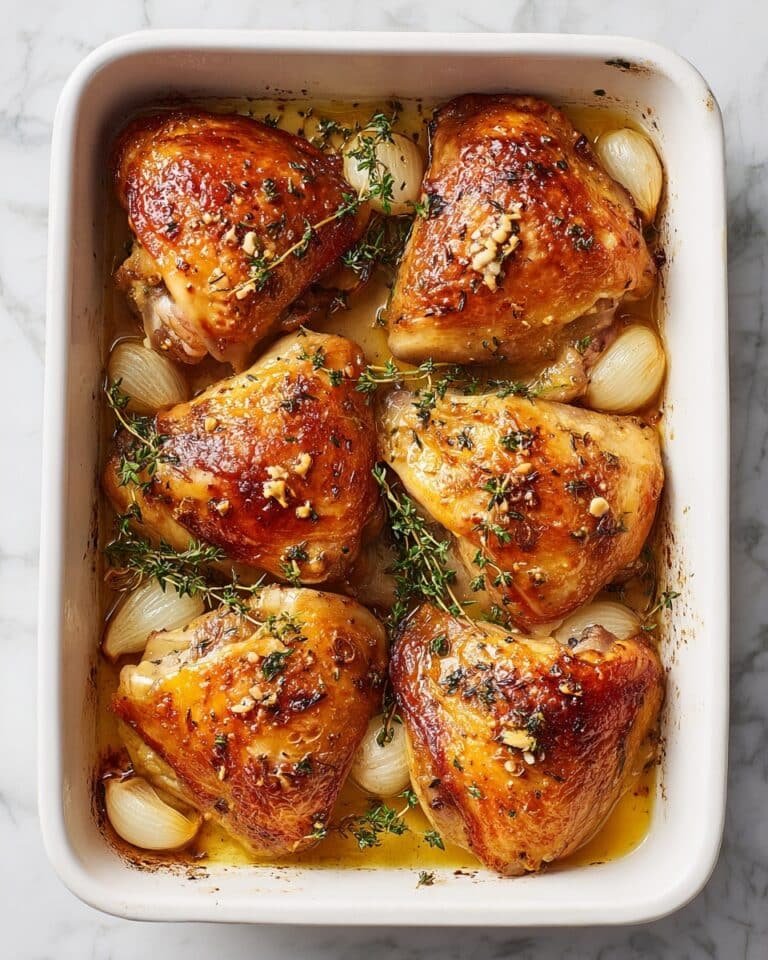 Oven-Roasted French Garlic Chicken Recipe