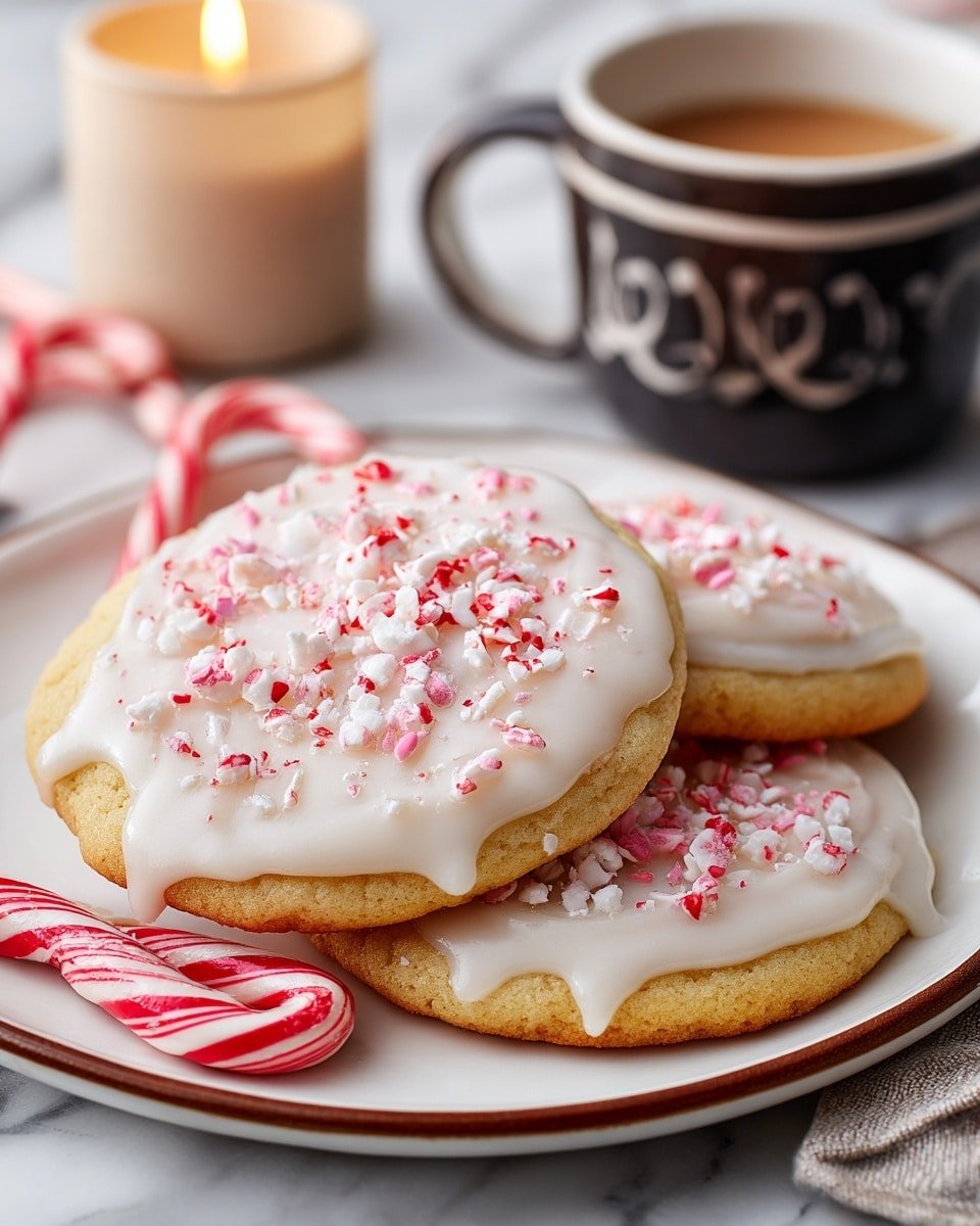 Peppermint White Chocolate Scones Recipe - Recipe Image — Peppermint White Chocolate Scones, festive scone recipe, holiday bake ideas, easy scone recipe, peppermint and white chocolate treats
