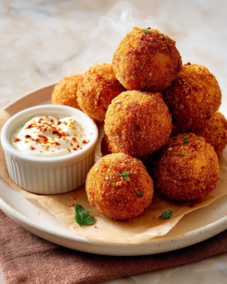 Easy Bloomin’ Onion Bites with Zesty Dipping Sauce Recipe