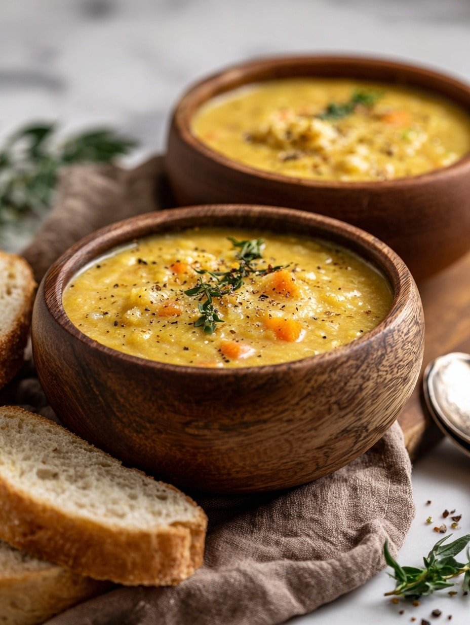 Creamy Split Pea Soup with Ham Recipe - Article Image 1 — Creamy Split Pea Soup with Ham, hearty soup recipes, comforting ham and pea soup, easy vegetarian-friendly soup, nourishing winter soups