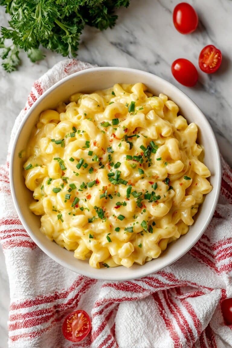 Baked Mac and Cheese with Creamy Cheese Sauce Recipe