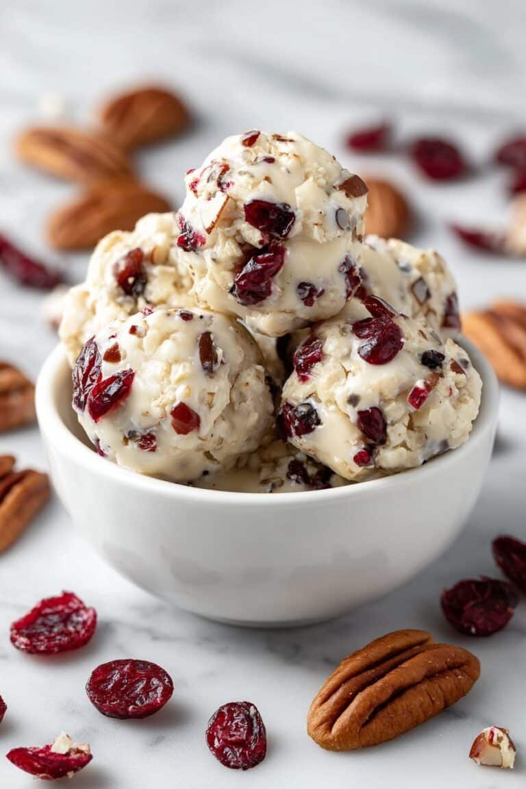 Cranberry Pecan White Chocolate Clusters Recipe