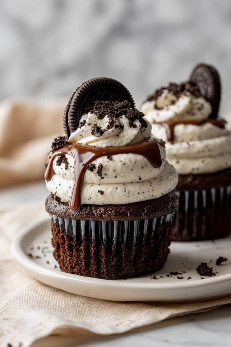 Oreo Chocolate Cupcakes Recipe