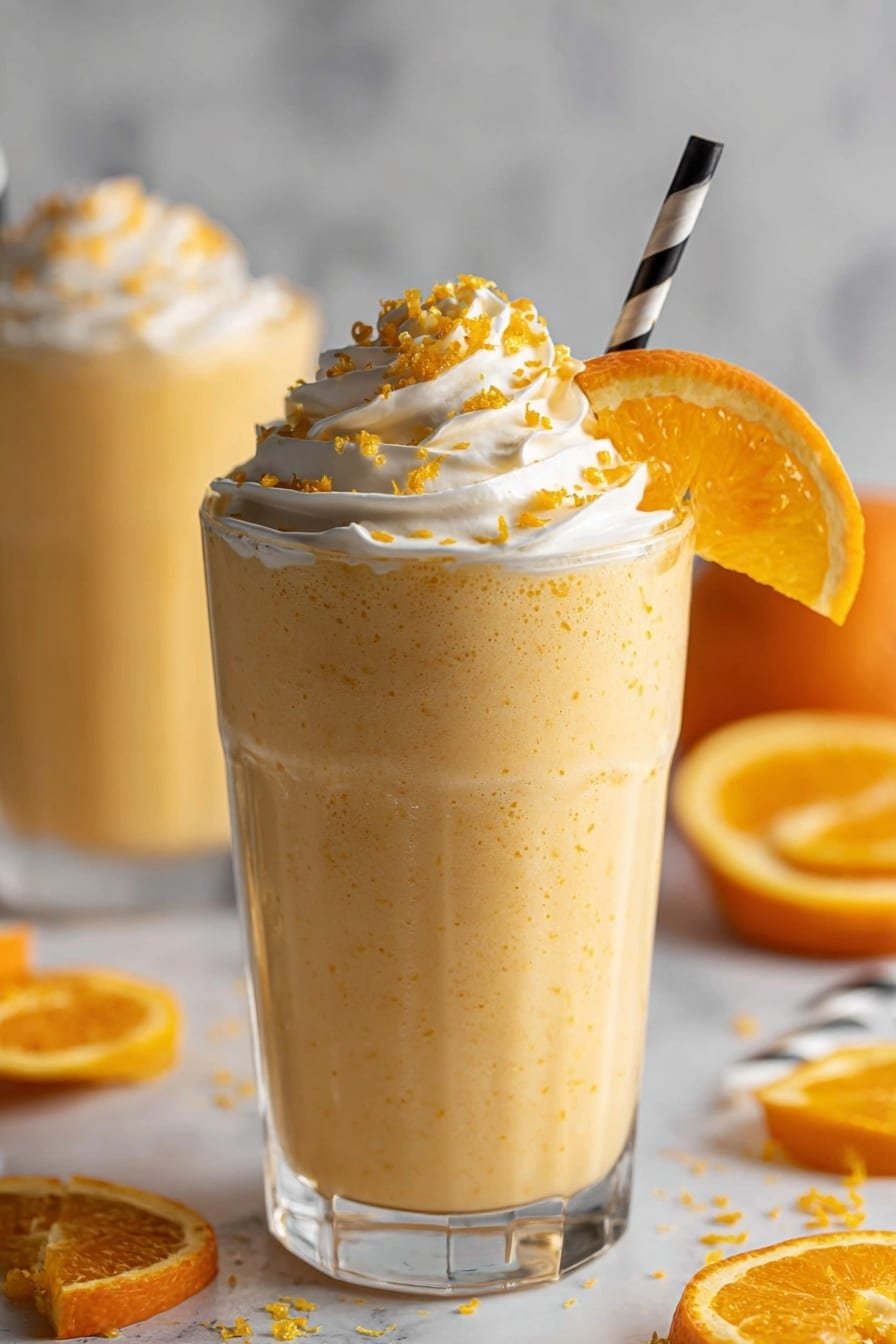 Orange Creamsicle Smoothie Recipe - Article Image 1 — Orange Creamsicle Smoothie, healthy orange smoothie recipes, creamy citrus breakfast ideas, refreshing fruit smoothies, easy morning smoothie recipes