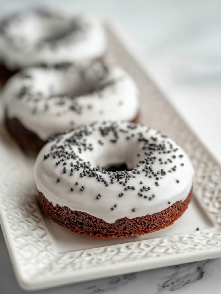 Fudgy Protein Chocolate Donuts with Greek Yogurt Recipe