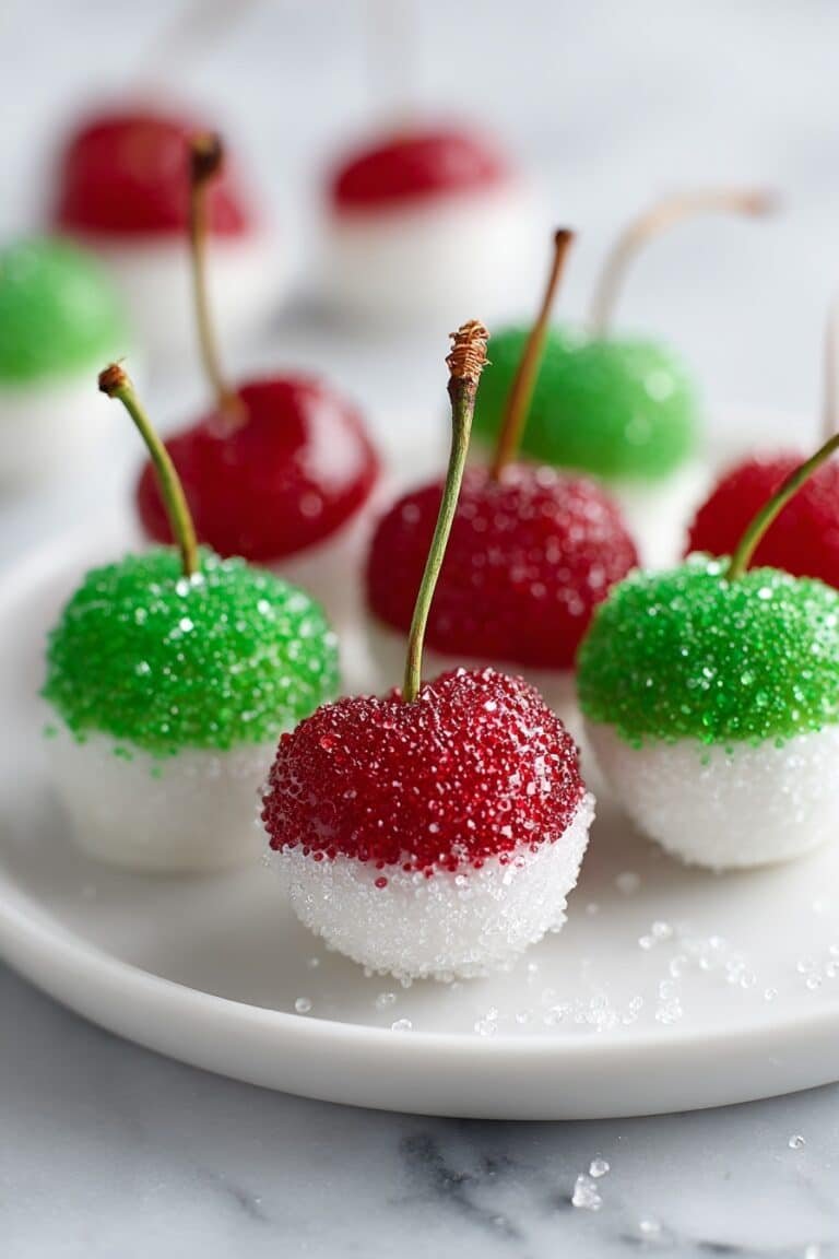 Festive Alcohol-Infused Cherries Recipe