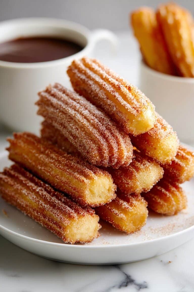 Baked Churro Bites with Cinnamon Sugar Recipe