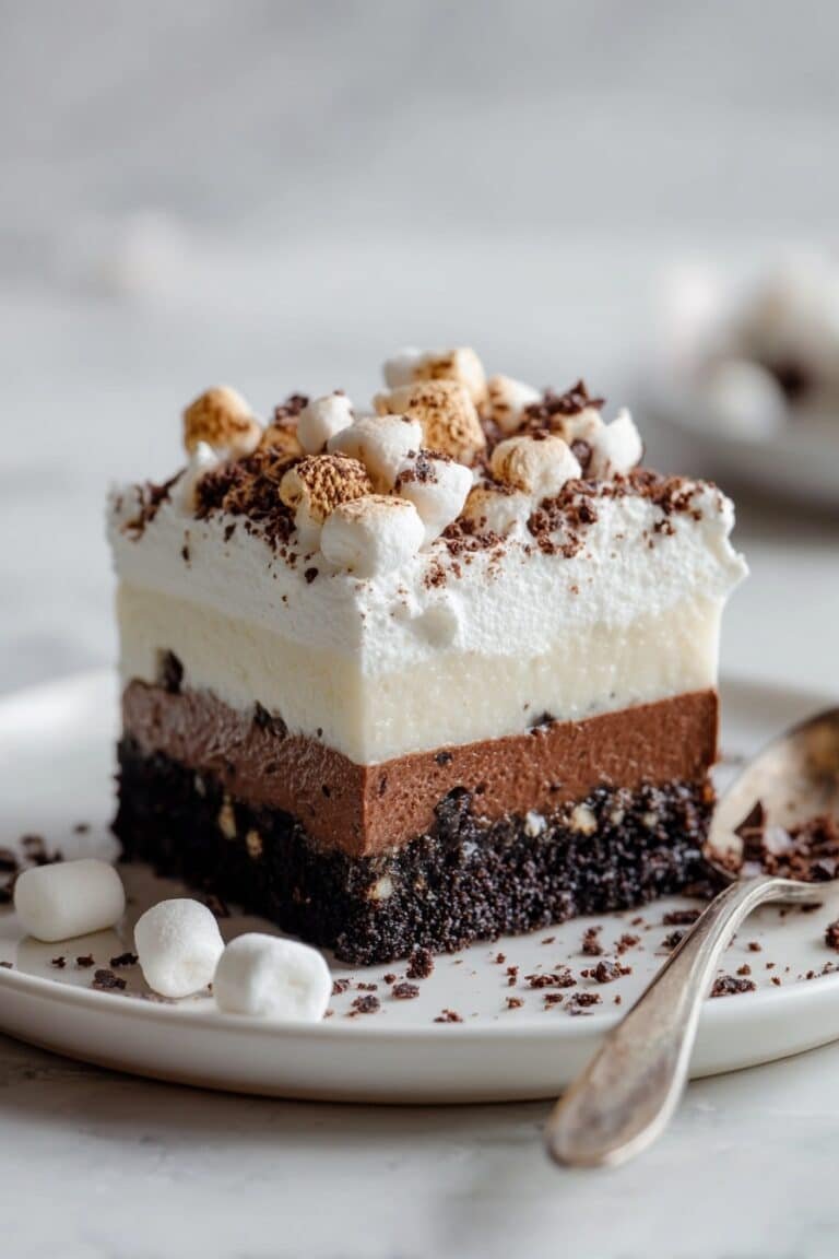 Hot Chocolate Lasagna Dessert Recipe