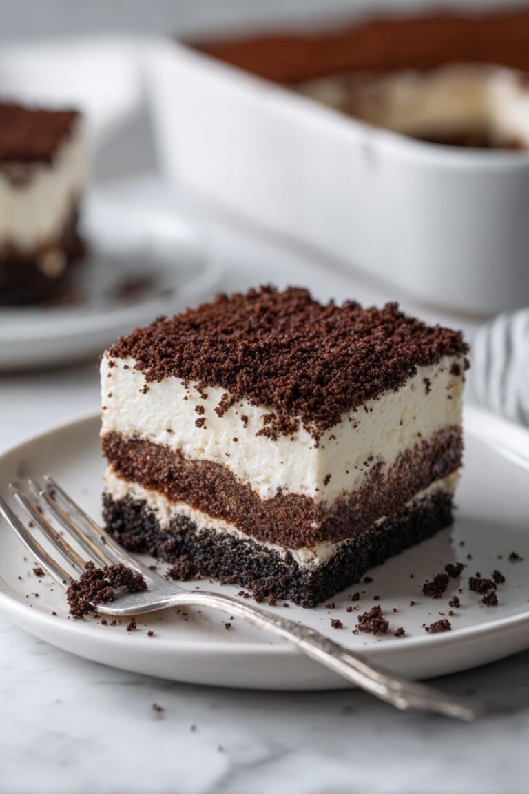 Easy Oreo Dirt Cake Recipe