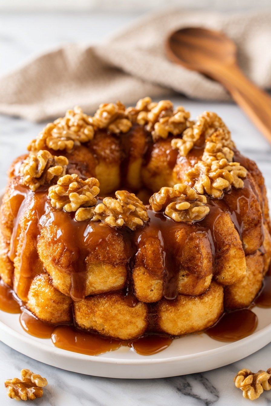 Homemade Walnut Monkey Bread with Vanilla Recipe - Article Image 2 — Homemade Walnut Monkey Bread with Vanilla, cinnamon walnut pull-apart bread, easy sweet monkey bread recipe, buttery walnut dessert, vanilla swirl monkey bread