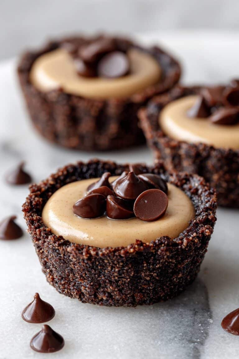 Chocolate Peanut Butter Brownie Bites Recipe