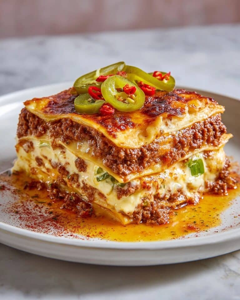 Vegan “Cheeseburger” Lasagna Recipe