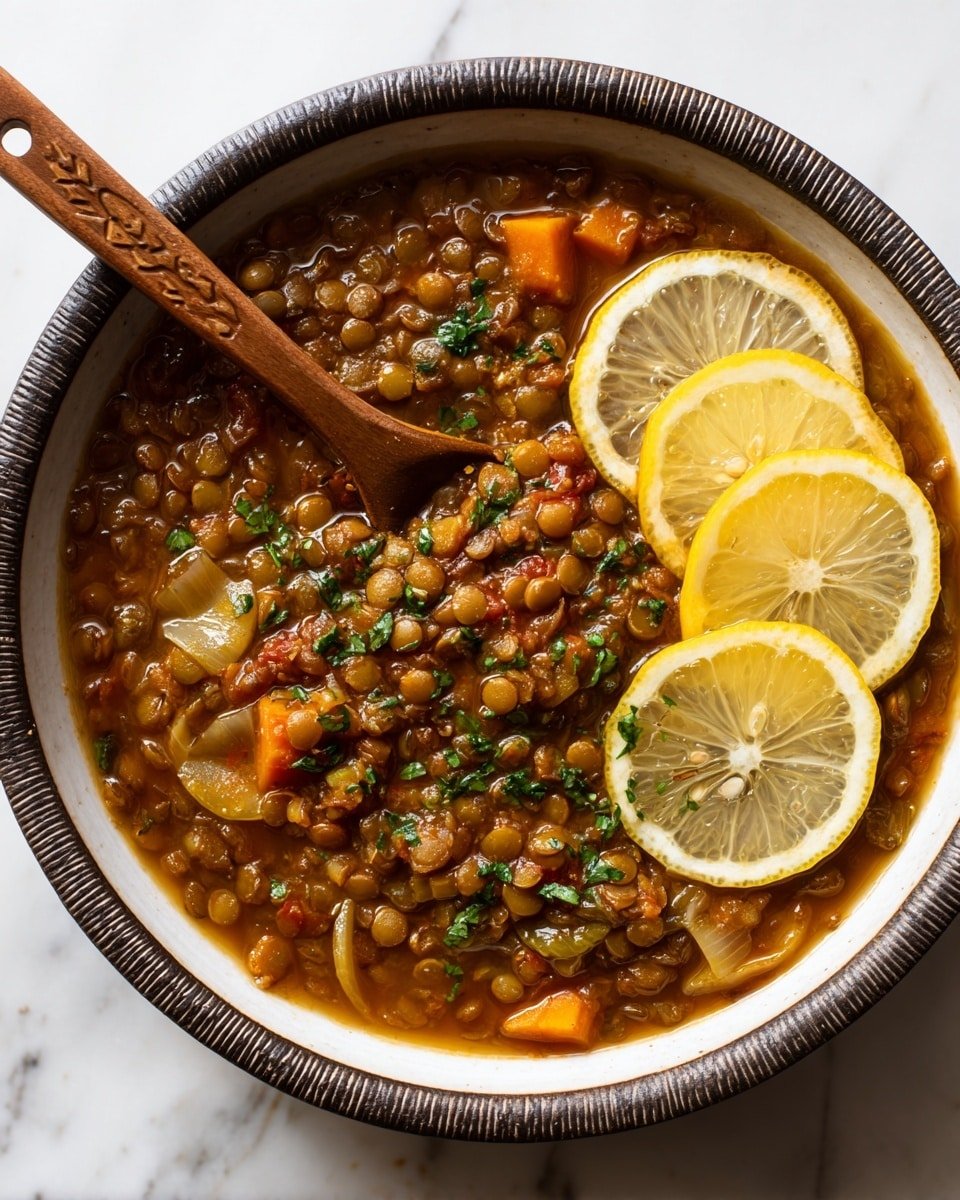 Cozy Lentil and Carrot Stew Recipe - Recipe Image — Cozy Lentil and Carrot Stew, hearty vegetarian stew, comforting lentil recipe, easy lentil stew, nutritious vegetable stew