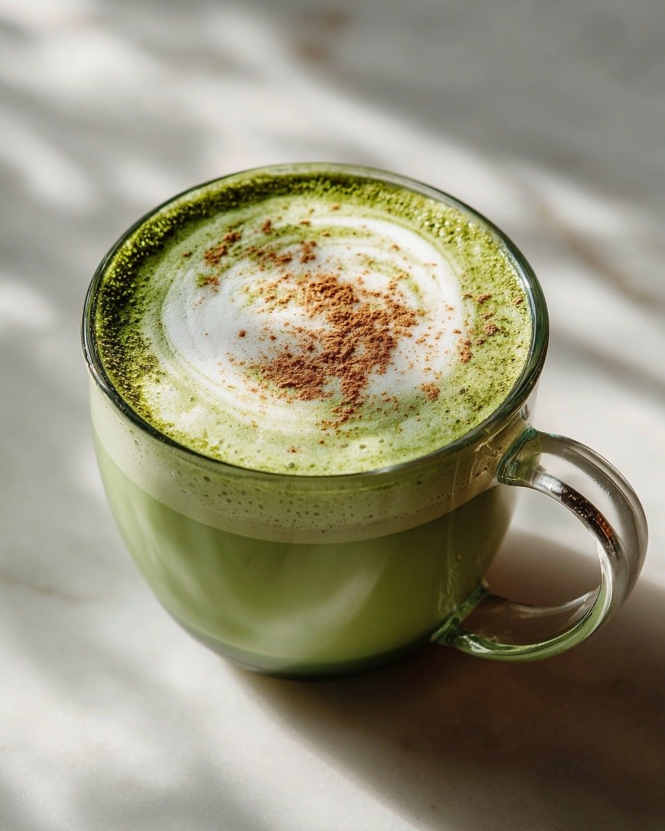 Creamy Matcha Latte Recipe - Recipe Image — Creamy Matcha Latte, healthy matcha drinks, DIY matcha latte, how to make matcha latte, comforting green tea beverage