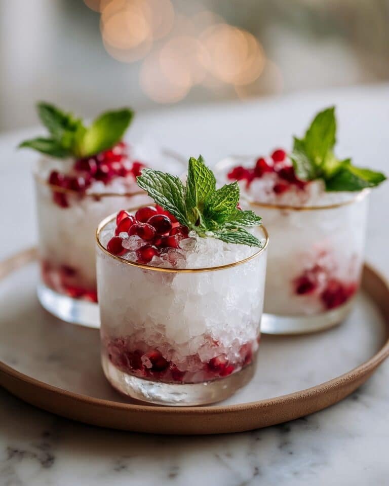 White Christmas Mojitos Recipe