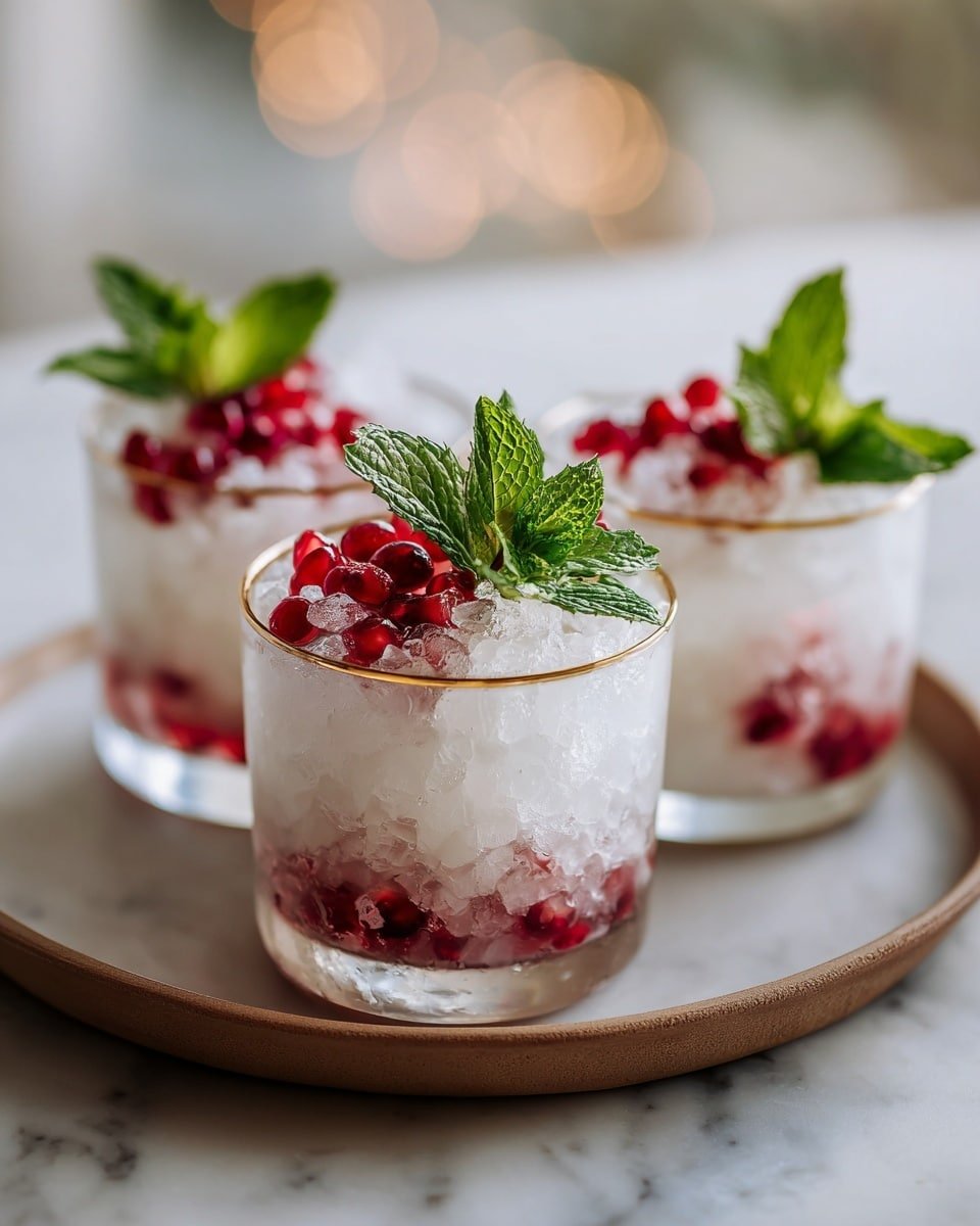 White Christmas Mojitos Recipe