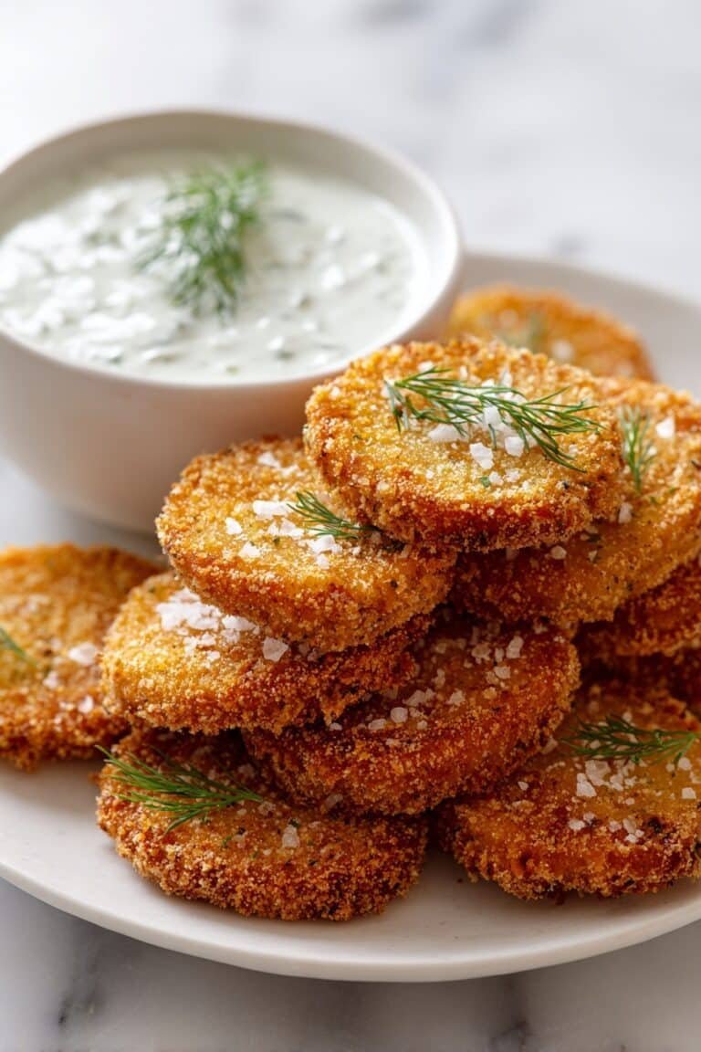 Crispy Air Fryer Fried Pickles Recipe